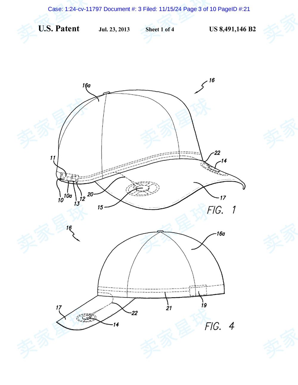 0003. (11-15-2024) Exhibit 2 by Audiowear Technology Corporation to Complaint for Patent Infringement_02