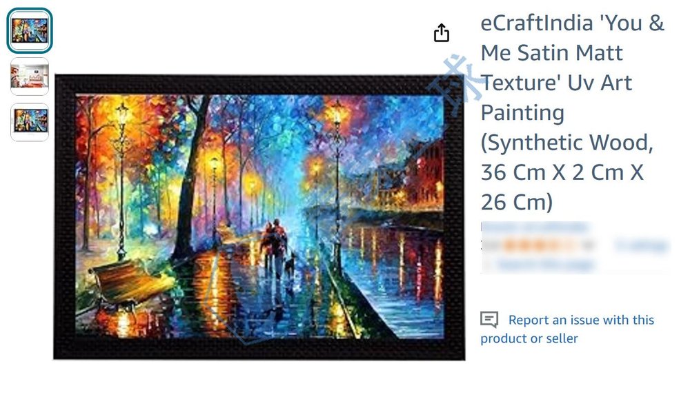 Afremov copyright product