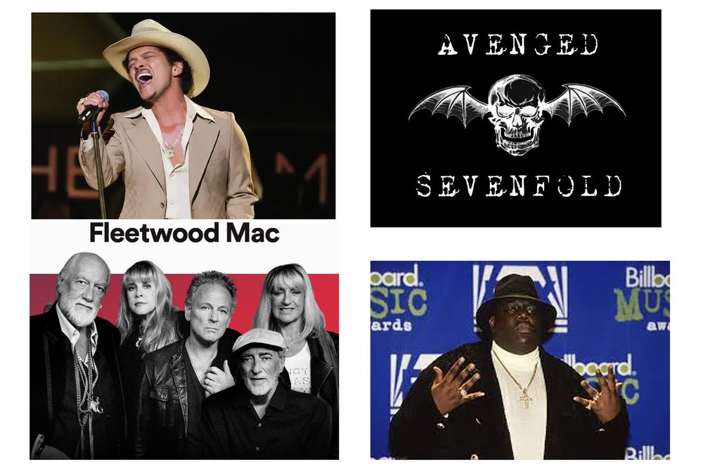 BRUNO MARS NOTORIOUS BIG FLEEWOOD MAC A7X