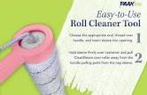 CleanSleeve Roller Brush Cleaning Tool