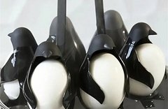 Penguin egg cooker