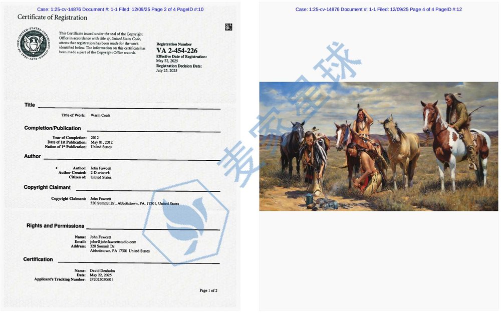 John Fawcett Copyright