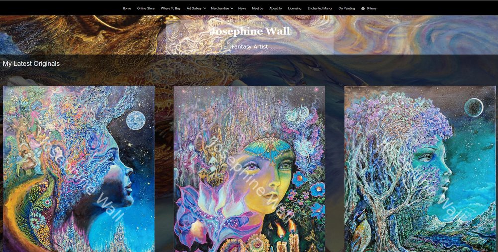 Josephine Wall Copyrights cover