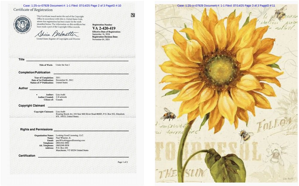Lisa Audit Copyright Sunflower