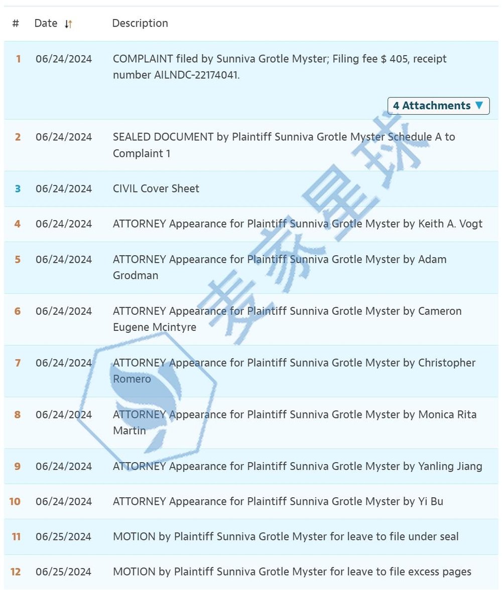 Sunniva Grotle Myster copyright case