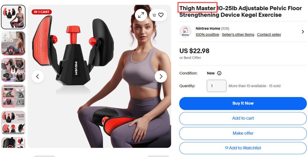 THIGHMASTER cover