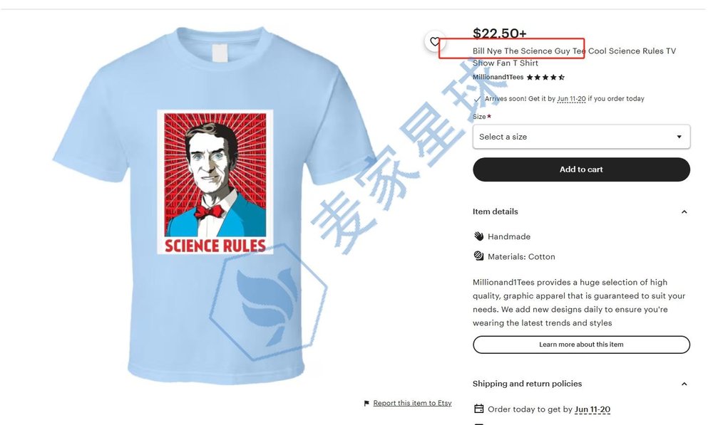 bill nye the science guy trademark product