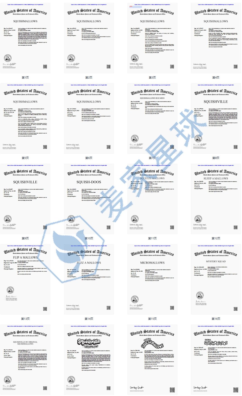 squishmallows trademarks