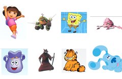 tmnt dora garfield blue's clues_cover