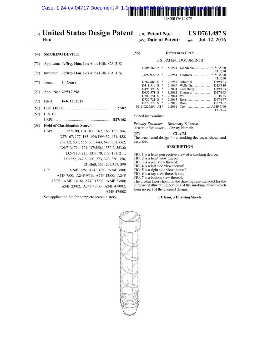 typer manufacturing smoking device patent_01