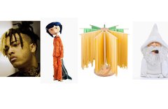 xxxtentacion don white pasta drying rack coraline